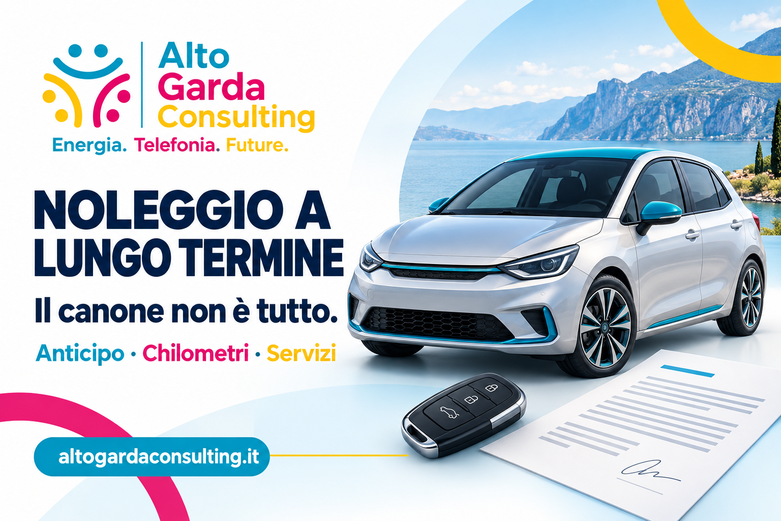 Alto Garda Consulting: guida a anticipo, chilometri e servizi nel noleggio a lungo termine.